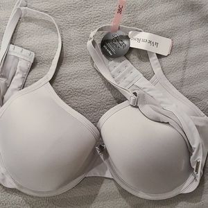 La vie en rose grey spacer foam bra
